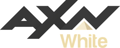 AXN White logo