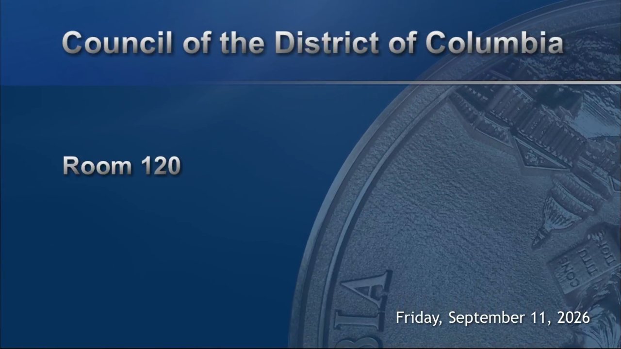 DC Council Hearing Room 120 channel preview