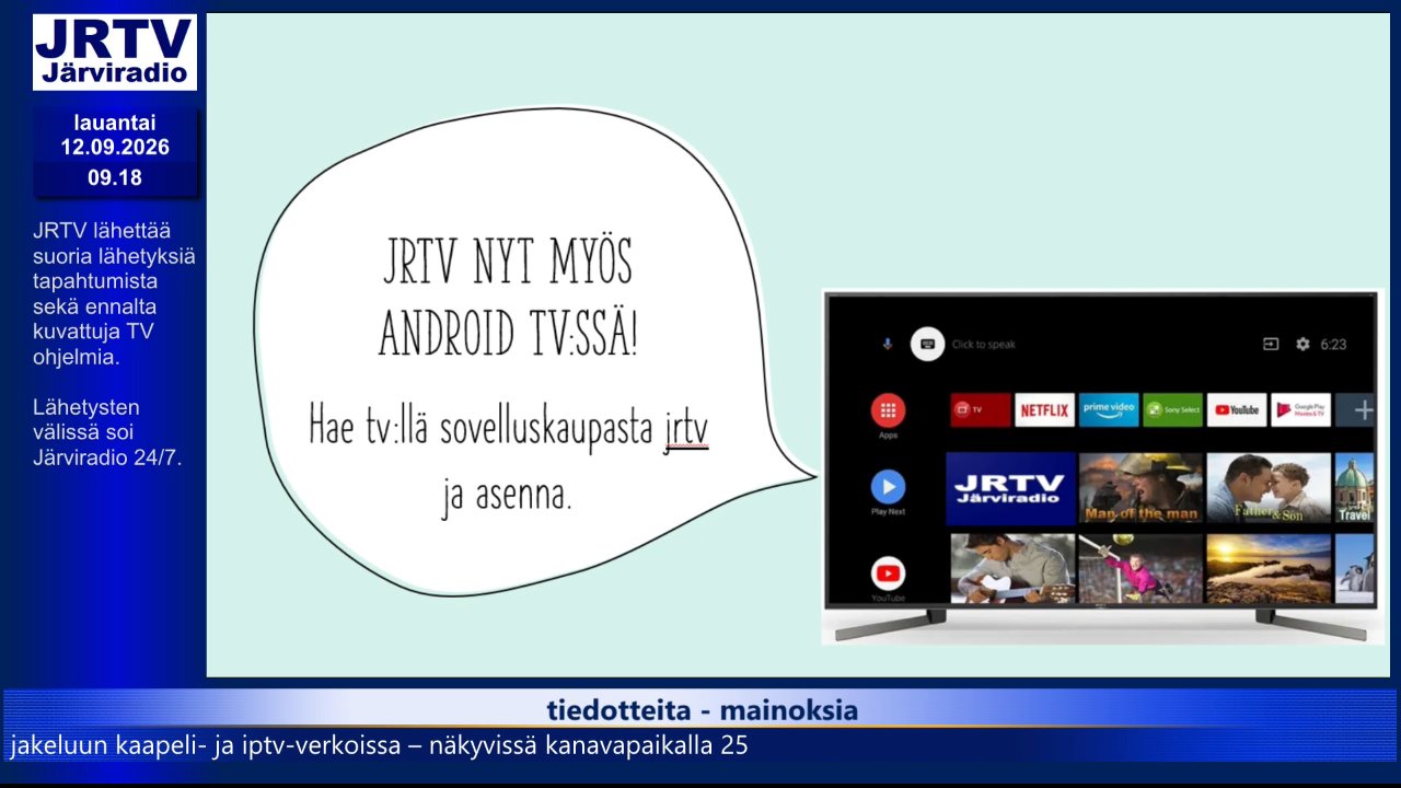 JRTV Jarviradio channel preview