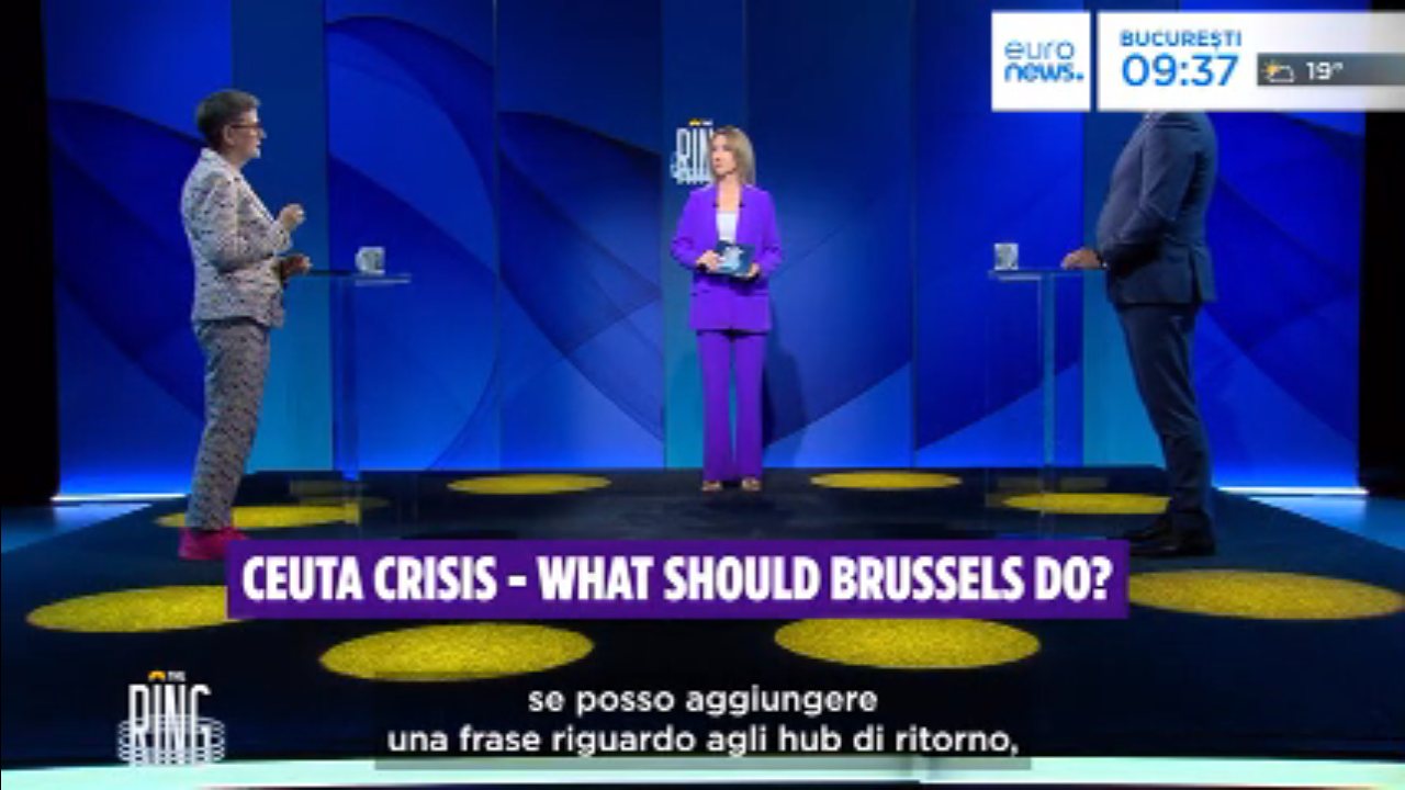 Euronews Italian channel preview