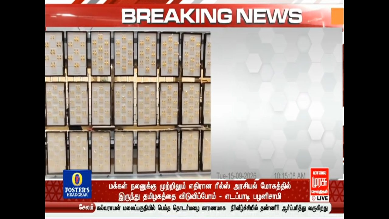 Malai Murasu TV channel preview