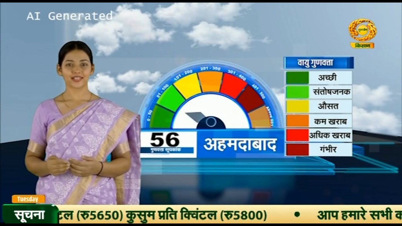 DD Kisan channel preview