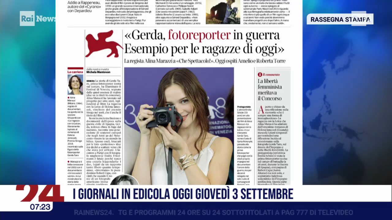 Rai 3 channel preview