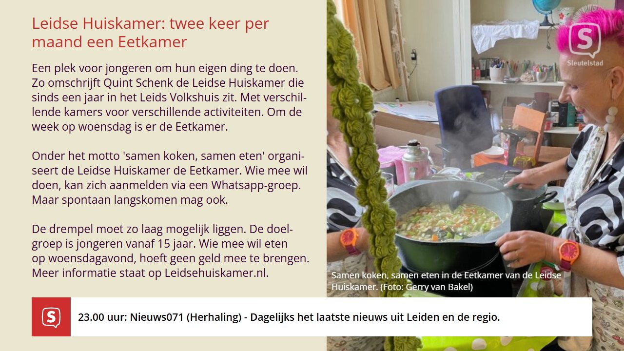 Sleutelstad TV channel preview