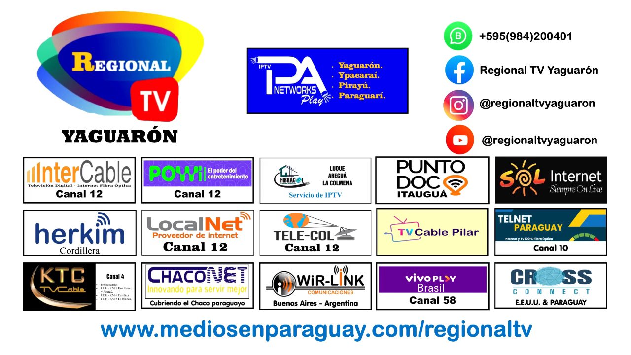 Regional TV Yaguaron channel preview