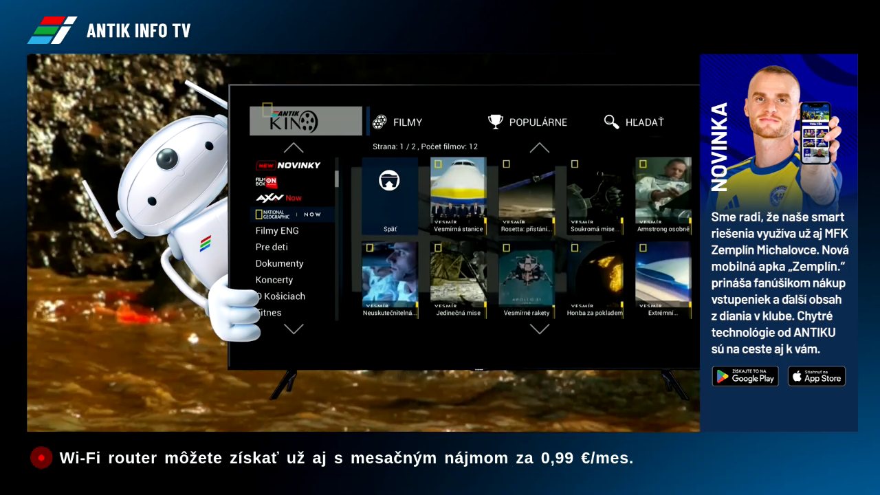 Antik Info TV channel preview